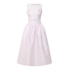 SELF-PORTRAIT Taffeta Flared Dress