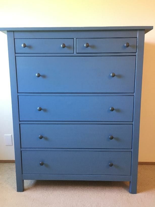 Beautiful Blue Ikea Hemnes 6 Drawers Chest Dresser. Delivery Available For Fee for Sale in Federal Way, WA