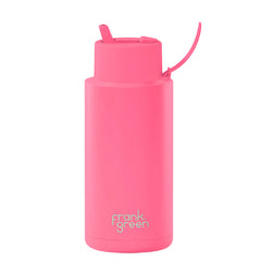 Frank Green Ceramic Reusable Bottle (1 litre) - Straw Lid