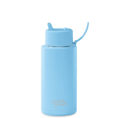 Frank Green Ceramic Reusable Bottle (1 litre) - Straw Lid