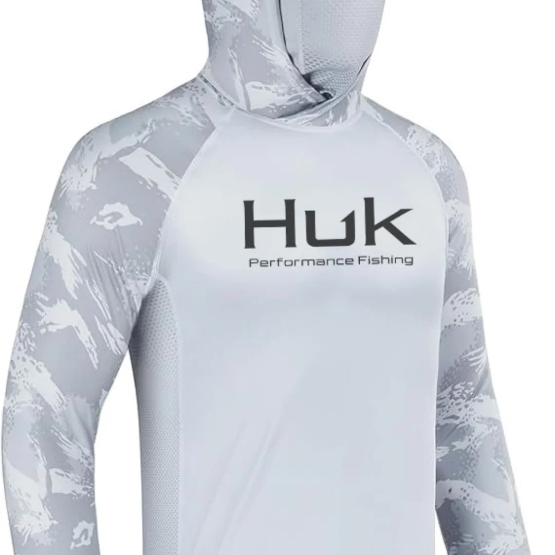 Fishing shirt Hooded sweatshirt for Fishing UV hoodie clothing Camiseta De Pesca men's clothing hooded top black white yellow