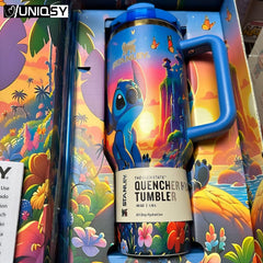 Stanley Stitch Sapphire Blue 40 OZ Tumbler - Limited Edition