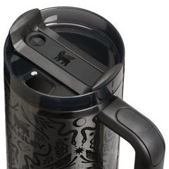 Stanley Cup Halloween Quencher H2.0 Flowstate™ Tumbler 30 OZ Deadly Damask