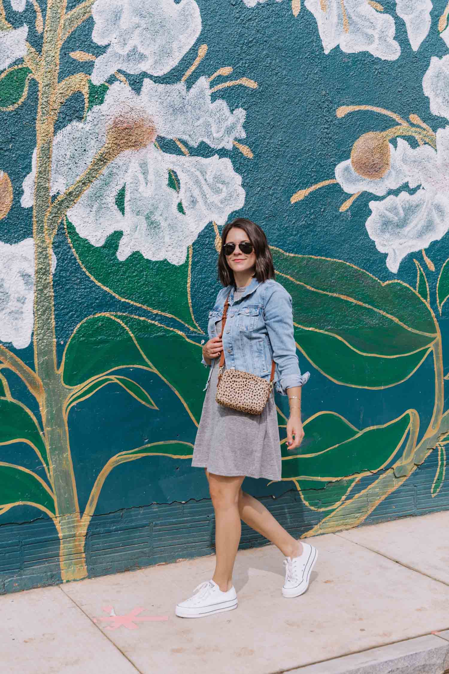 The Perfect T-Shirt Dress Styled Two Ways
