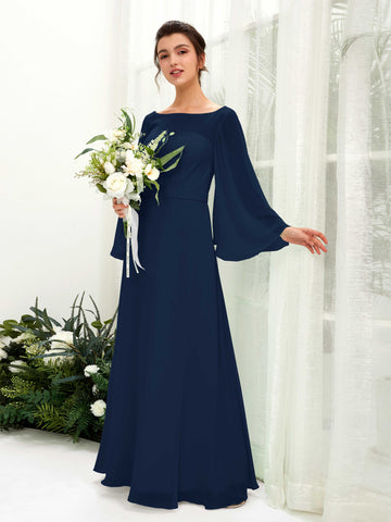 Navy Bridesmaid Dresses - Elegant Styles for Every Wedding