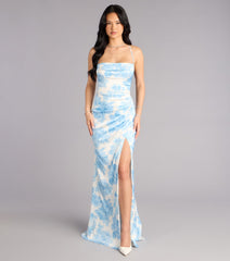 Elegant Light Blue Dresses
