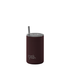 frank green Iced Coffee Cup with Straw - Chocolate