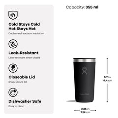 Hydro Flask Tumbler 355ml Harbor Blue