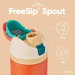 Owala Disney Princess FreeSip 不鏽鋼保溫吸管水瓶 24oz Moana