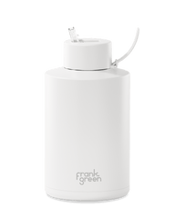 Frank Green 68oz Ceramic Reusable Bottle with Straw Lid - Cloud White