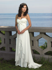 Short Beach Wedding Dresses For Older Brides