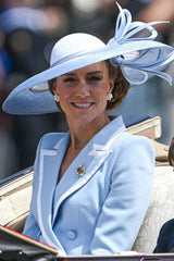 Kate Middleton's Blue Coatdress Draws Comparisons to Princess Diana's 1987 Outfit
