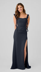 Navy Blue Bridesmaid Dresses