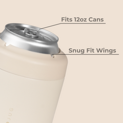 Cream - Standard Can Cooler