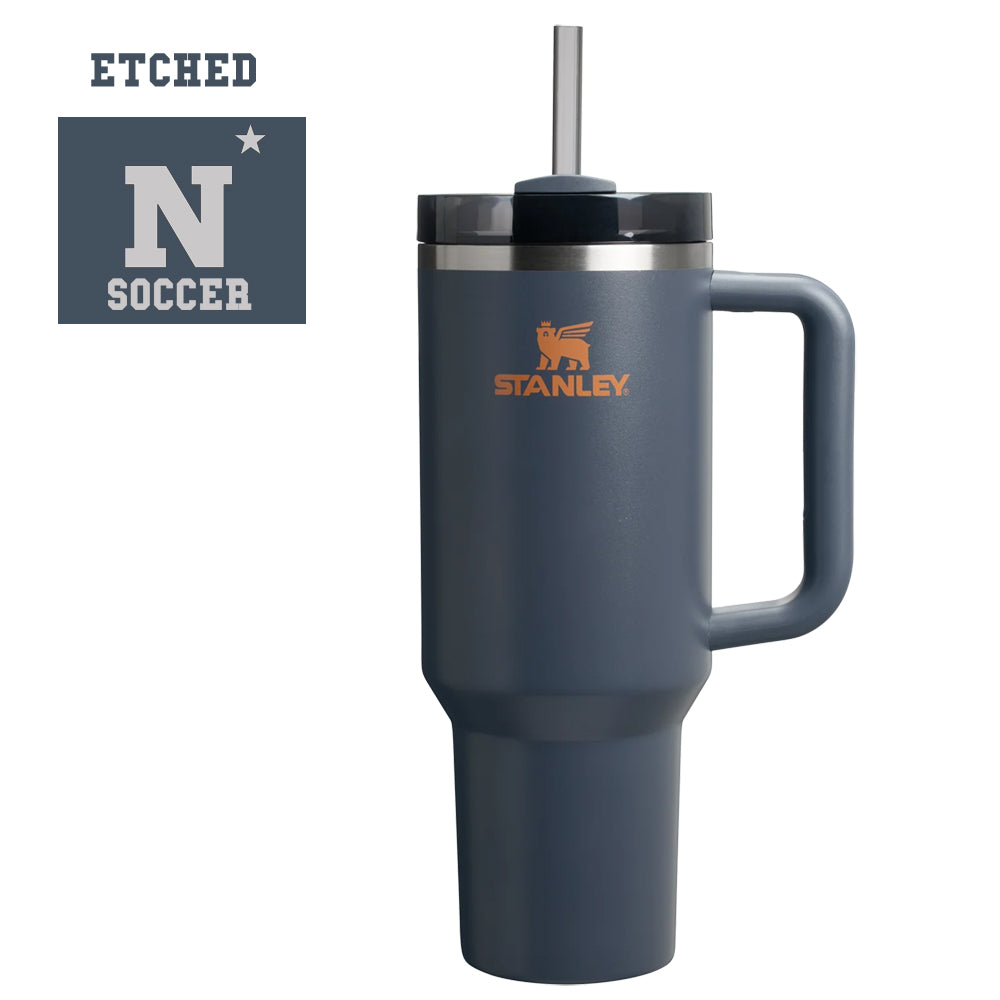 Navy Soccer Stanley The Quencher H2.0 Flowstate™ Tumbler | 30 OZ