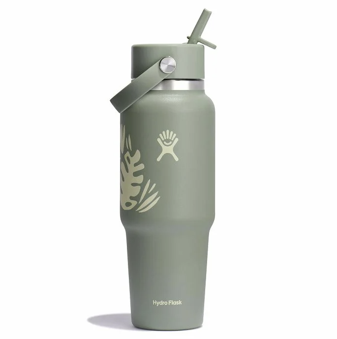 Hydroflask 32 oz Travel Bottle w/ Flex Straw Cap