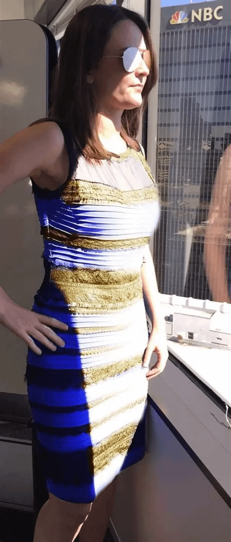 Original Blue And Black Dress Illusion The Dress: It's Both Blue/black And White/gold And This Photo Proves It R/opticalillusions