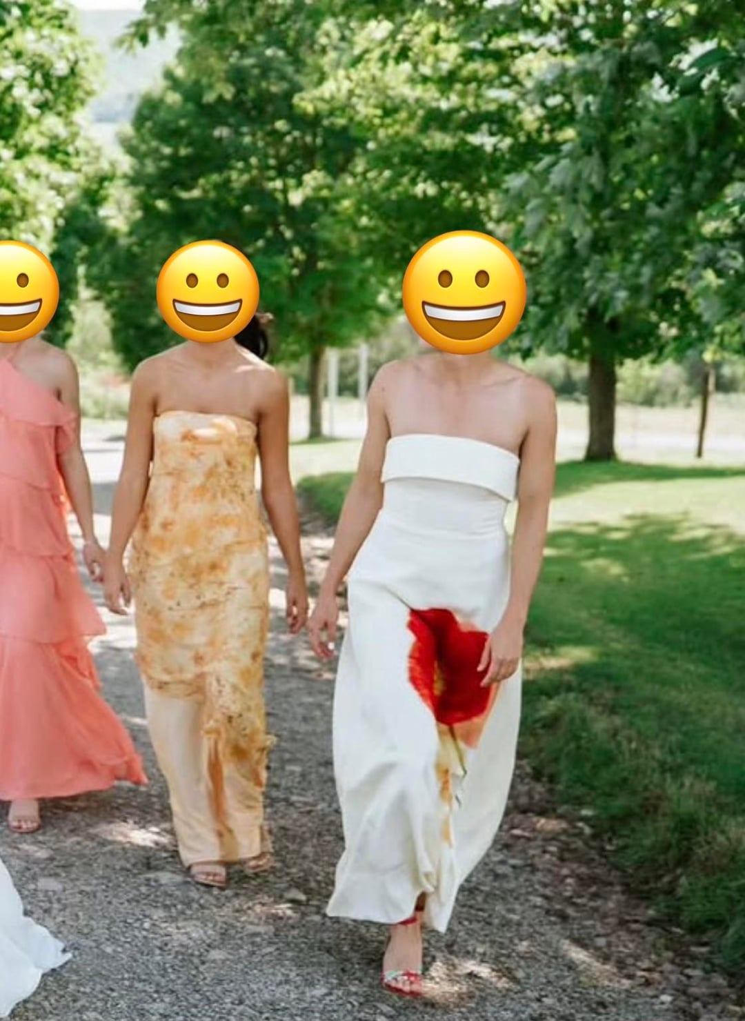 🥇win for worst MOH dress I've ever seen : r/weddingshaming